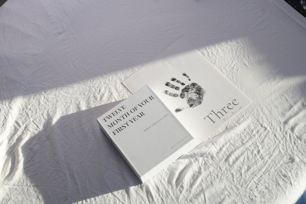 Twelve Months  Inkless Milestone Card Kit