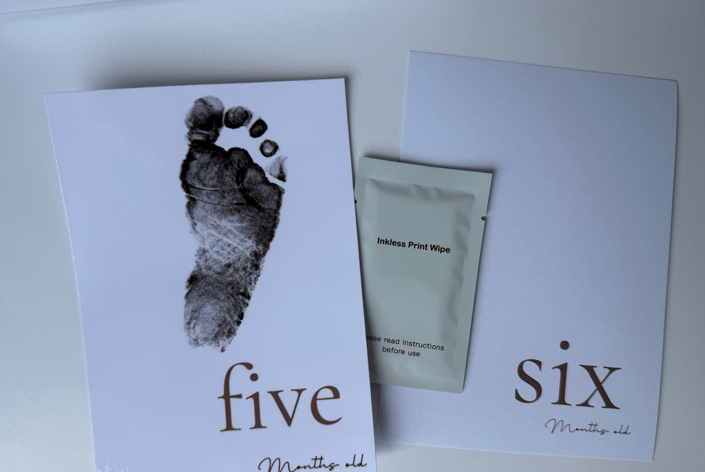 Twelve Months  Inkless Milestone Card Kit
