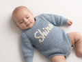 The Shine  Knit Baby Romper